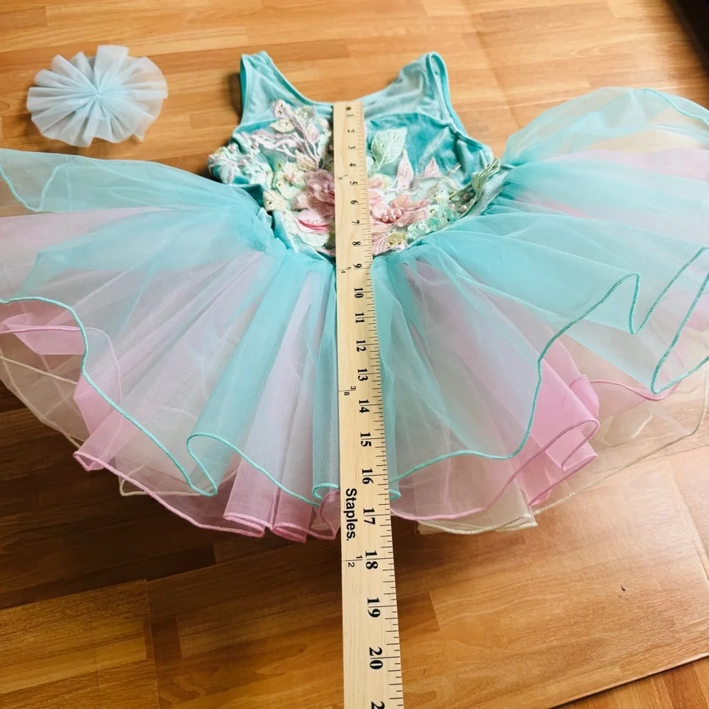 A wish come true dance outfit pastel tutu size 5/6